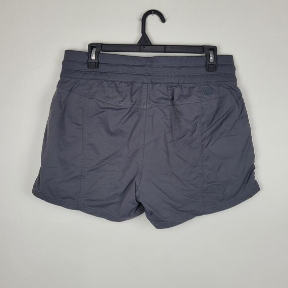 The North Face Womens XL Athletic Shorts Gray Running Gym Fitness Hiking - Picture 2 of 6